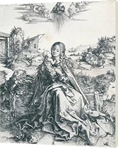 The Holy Family with the Dragonfly, 1495 (1906). Artist: Albrecht Durer