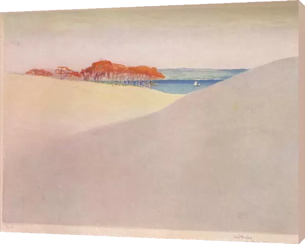 Sand Dunes, Denmark, c1917. Artist: William Giles
