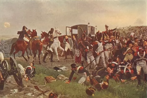 On the Evening of the Battle of Waterloo, 1879 (1906). Artist: Ernest Crofts