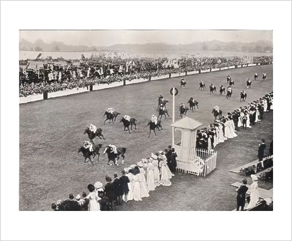 The Finish for the Royal Hunt Cup, c1903