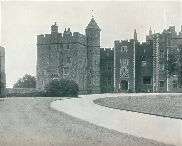 Dunster Castle, c1907. Artist: Leonard Willoughby