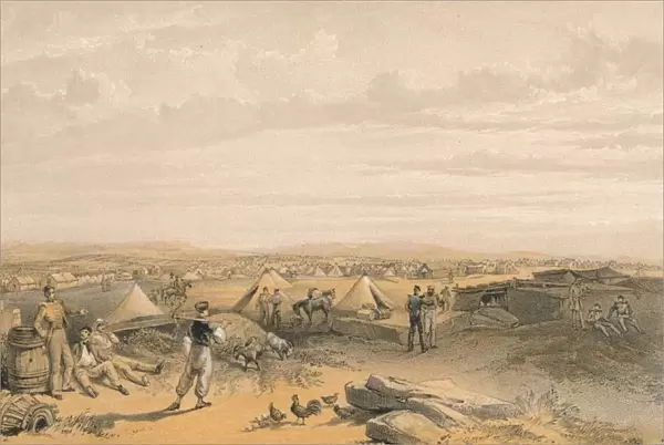Camp of the 4th Division, 1856. Artist: George Brackenbury