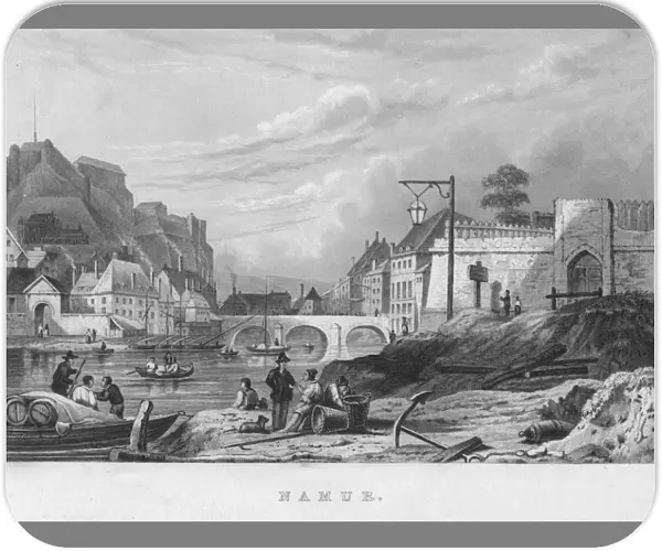 Namur, 1850. Artist: Shury & Son