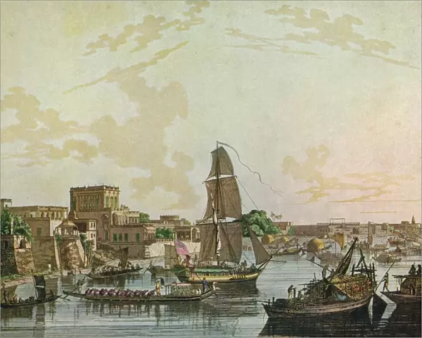 Calcutta, 1788. Artist: Thomas Daniell