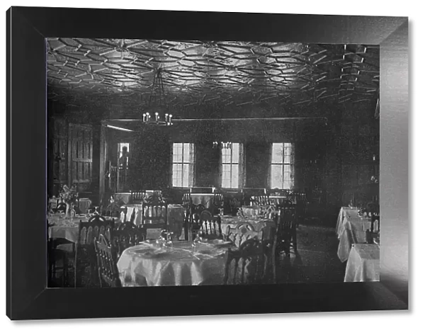 Dining room, North Shore Country Club, Glen Cove, New York, 1925