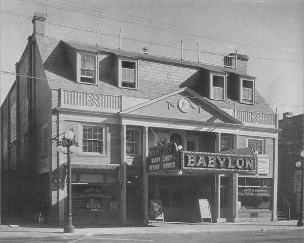 The Babylon Theatre, Babylon, New York, 1925