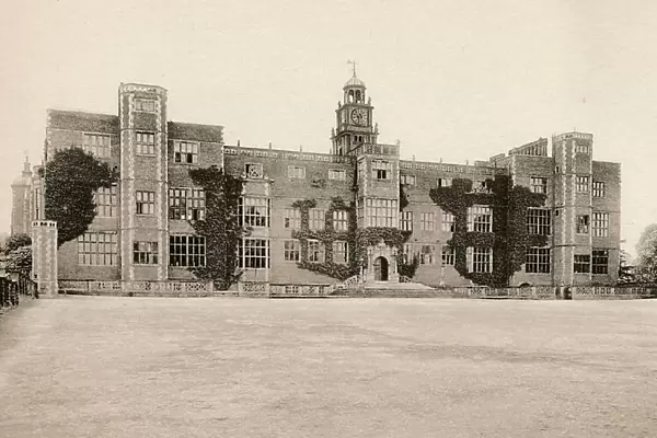 Hatfield House - North Front, c16th century, (1904)