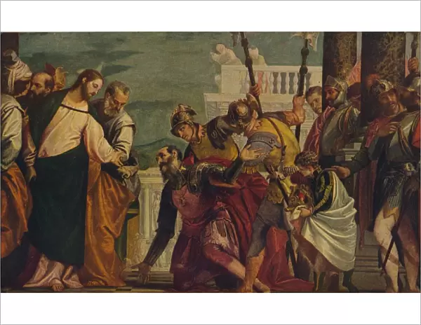 Jesus Y El Centurio De Cafarnaun, (Jesus and the Centurion), 1571, (c1934). Artist: Paolo Veronese