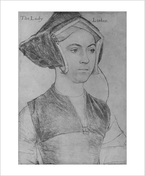 Jane, Lady Lister, c1532-1543 (1945). Artist: Hans Holbein the Younger