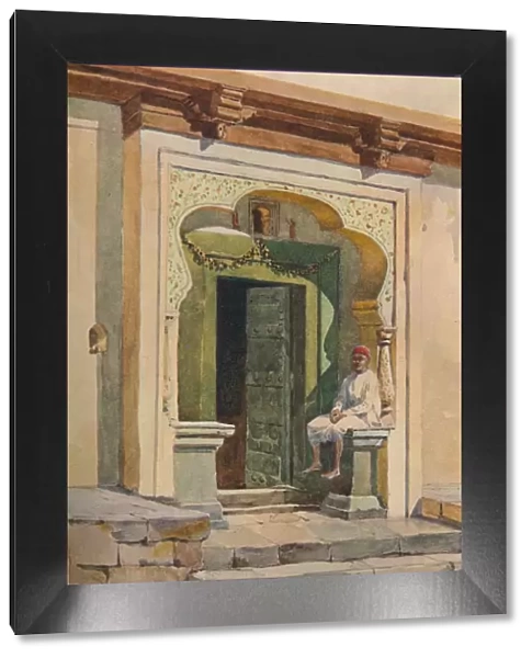 A Doorway, Poona, c1880 (1905). Artist: Alexander Henry Hallam Murray