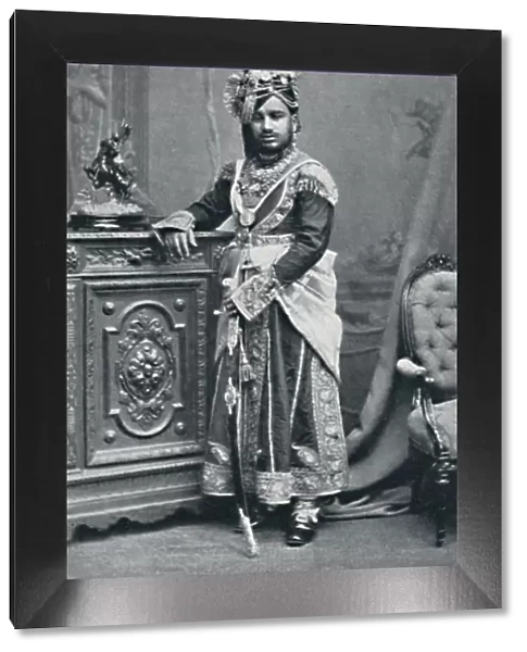 Raja of Rutlam, Central India Agency, 1902. Artist: Bourne & Shepherd