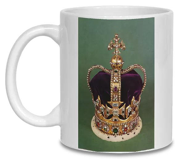 St. Edwards Crown with which the Sovereign is crowned, 1953