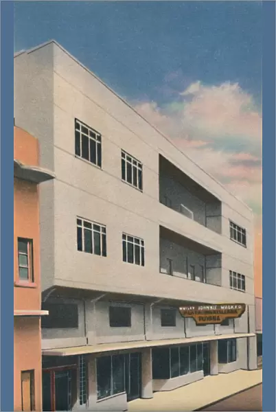 Ropuyana Building. Owner Roberto Puyana, Barranquilla, c1940s