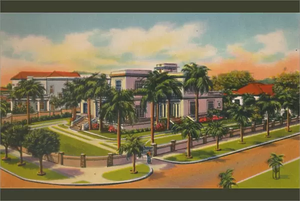 Modern residence in El Prado, Barranquilla, c1940s