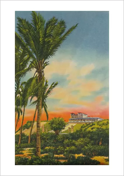 Salgar Castle. 20 minutes from Barranquilla, c1940s