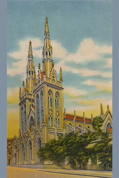 San Roque Church, Barranquilla, c1940s