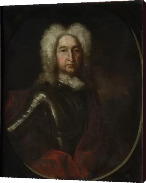 Portrait of Prince Ivan Alexeyevich Golitsyn (1658-1729), 1728. Artist: Matveyev, Andrei Matveyevich (1701-1739)