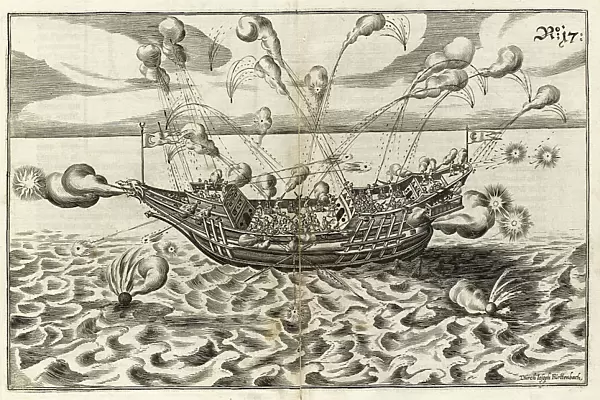 Illustration from Architectura navalis von J. Furttenbach. Artist: Furttenbach, Joseph (1591-1667)