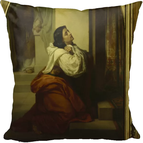 Prayer Of Hannah, The Mother Of Samuel The Prophet, 1864. Artist: Vereshchagin, Vasili Petrovich (1835-1909)