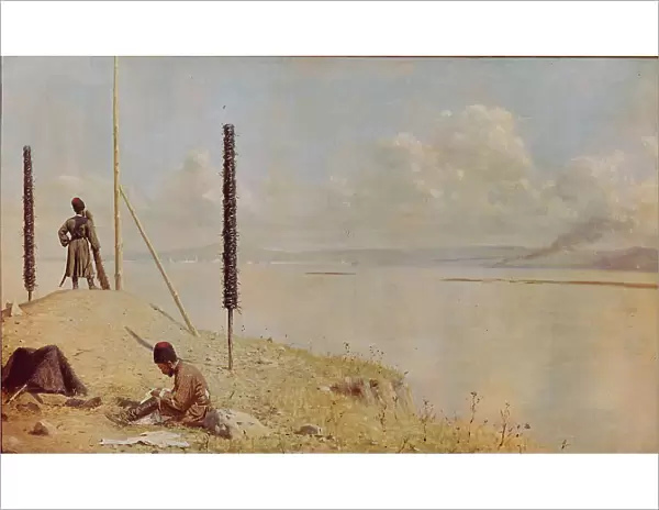 Picket On The Danube, 1878-1879. Artist: Vereshchagin, Vasili Vasilyevich (1842-1904)