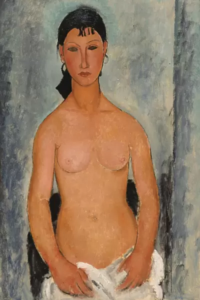 Standing Nude, 1918. Artist: Modigliani, Amedeo (1884-1920)