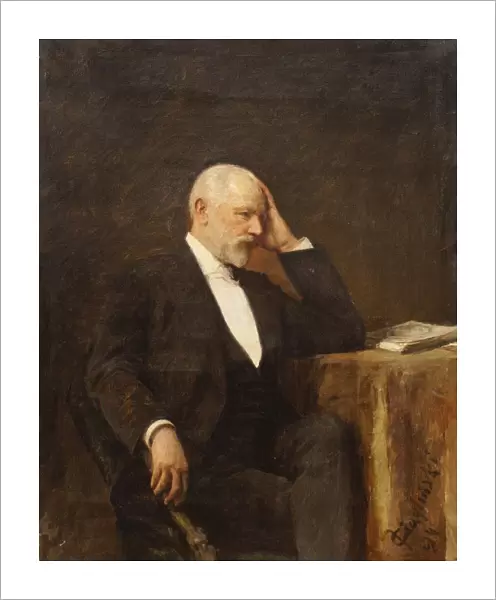 Portrait of the composer Pyotr Ilyich Tchaikovsky (1840-1893), 1894