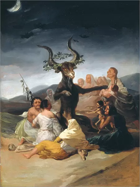 Witches Sabbath, 1797-1798. Artist: Goya, Francisco, de (1746-1828)