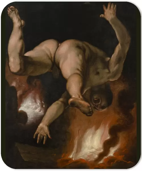 The Fall of Ixion, ca 1588. Artist: Haarlem, Cornelis Cornelisz. van (1562-1638)