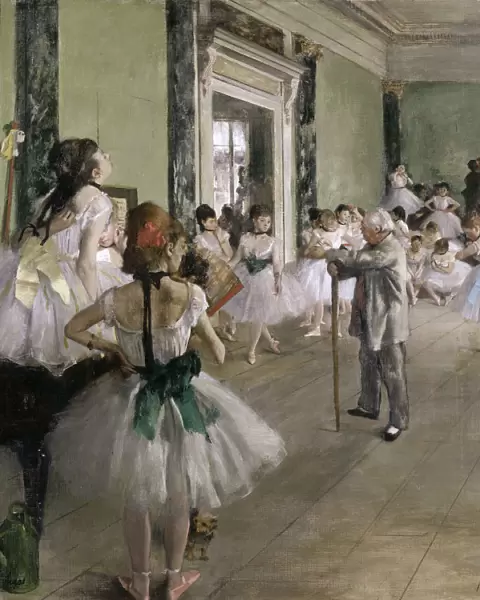 The Ballet Class, Between 1871 and 1874. Artist: Degas, Edgar (1834-1917)