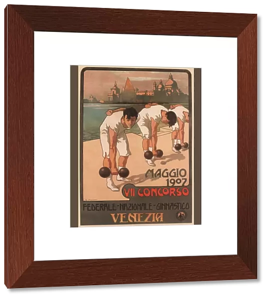 VII Federal Gymnastics Competition, 1907. Artist: Carpanetto, Giovanni Battista (1863-1928)