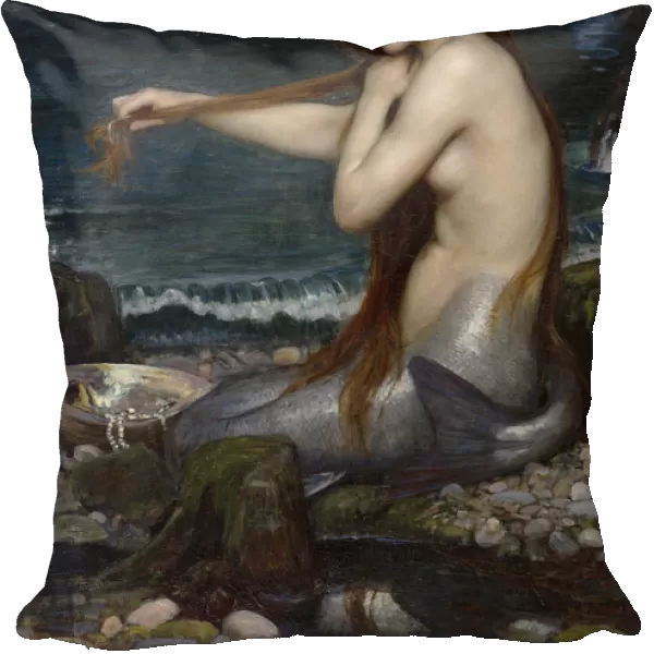 A Mermaid. Artist: Waterhouse, John William (1849-1917)