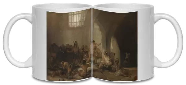 The Madhouse (Asylum). Artist: Goya, Francisco, de (1746-1828)