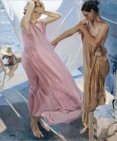 After the Bath. Artist: Sorolla y Bastida, Joaquin (1863-1923)