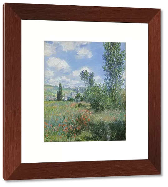 View of Vetheuil. Artist: Monet, Claude (1840-1926)