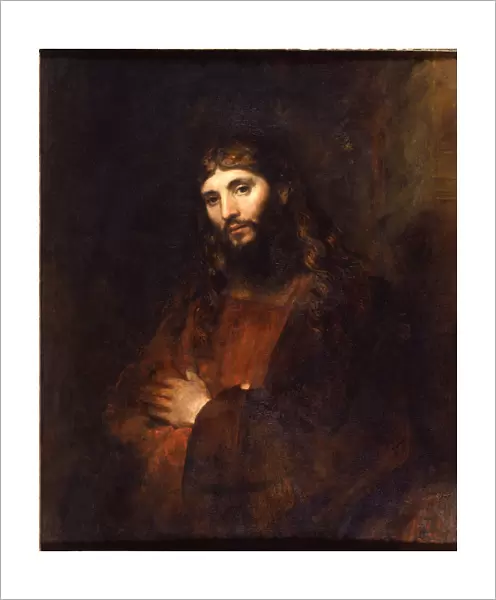 Christ with Arms Folded, 1656-1661. Artist: Rembrandt van Rhijn (1606-1669)