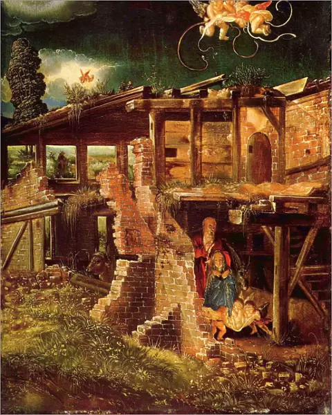 The Holy Night (The Nativity of Christ), c. 1513. Artist: Altdorfer, Albrecht (c. 1480-1538)