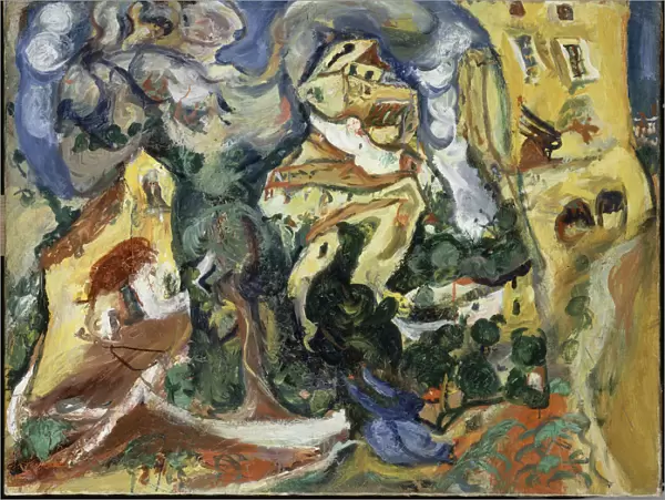 The Village, ca 1923. Artist: Soutine, Chaim (1893-1943)