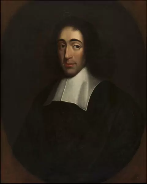 Portrait of Baruch Spinoza, Last quarter of 17th century. Artist: Anonymous