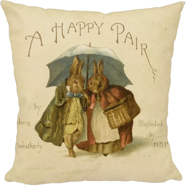 Illustration to A Happy Pair by Frederick Weatherly, 1890. Artist: Potter, Helen Beatrix (1866-1943)
