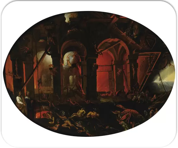 The Hell. Artist: Napoletano, Filippo (1598-1629)