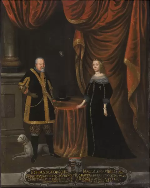 John George I (1585-1656), Elector of Saxony and Magdalene Sibylle of Prussia (1586-1659), Electress
