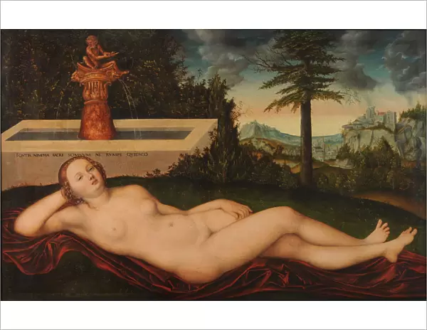 The Nymph of the spring, 1518
