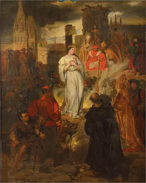 The death of Joan of Arc