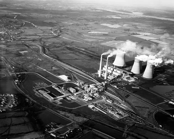 Lea Hall Colliery and Rugeley A Power Station, Staffordshire, 1963