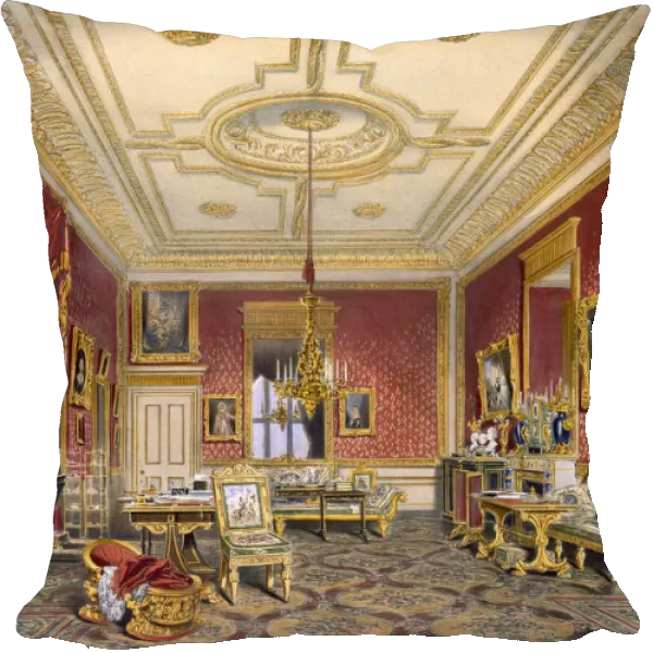 The Queens private sitting room, Windsor Castle, 1838. Artist: James Baker Pyne