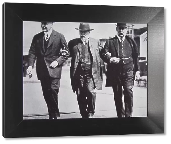 Three American businessmen, 1900s