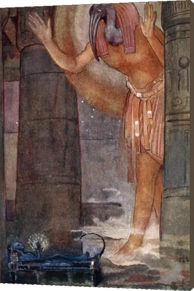 Thoth and the Chief Magician, 1925. Artist: Evelyn Paul