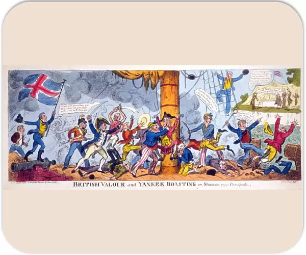 British Valour and Yankee Boasting or, Shannon versus Chesapeake, 1813