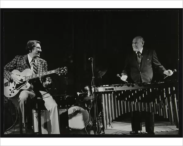 Tal Farlow (guitar) and Red Norvo (vibraphone) playing at Wallingford, Oxfordshire, 1981