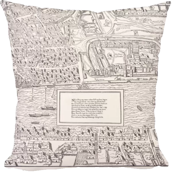 Agas Map of London, c1561